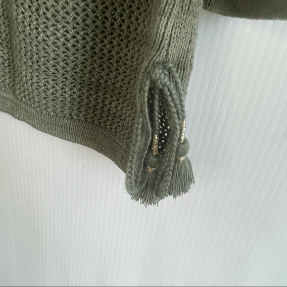 Talbots v-neck Pima cotton sweater 3/4 sleeve - Picture 2 of 7